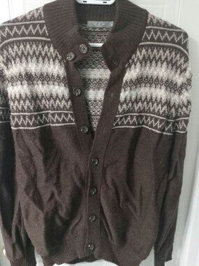 100% Baby Alpaca from Peru sweater button down new without tags